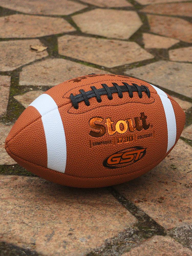 American football adult competition training GST1780 new version of PU granular wear -resistant and waist flag 9 glove