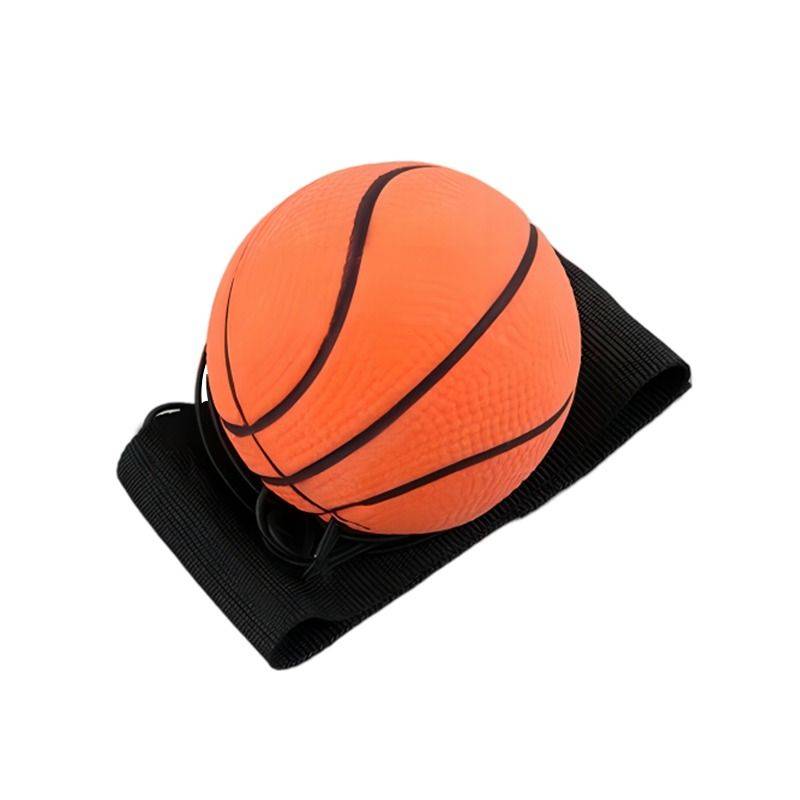 Wrist elastic ball with rope -style children's rubber back force bouncing ball jumper ball ball ring spring ball boys small toys