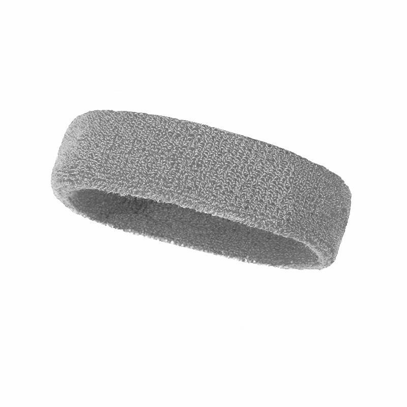 Gray [One piece] sweat -absorbing hairband