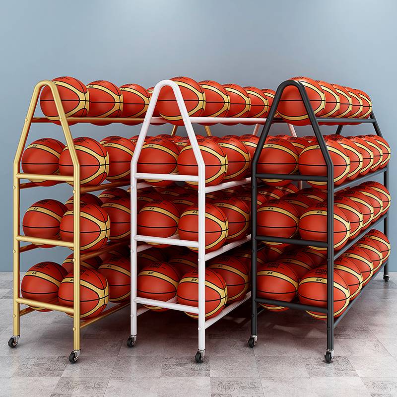 Basketball Storage Frame School Mobile Ball Classroom Rugby Football Football Ball Shelf Sports Equipment Frame