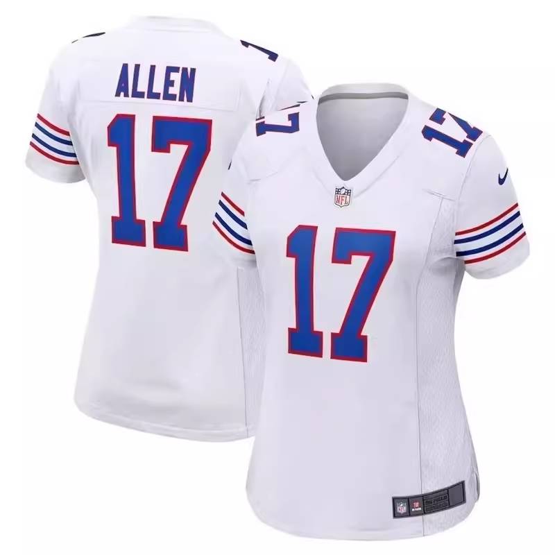 2023 NFL Buffalo BUFFALO BILLS Men and Women 17# Allen embroidered olive jersey