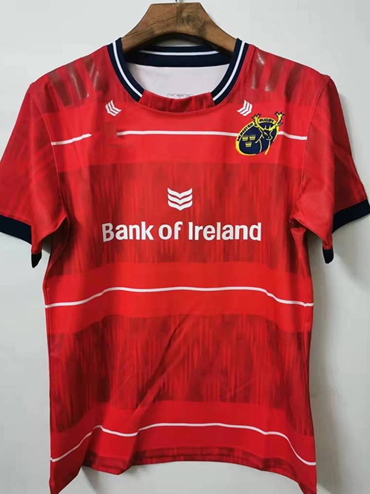 2023 Lenast's guest away, Minster City Rugby, Turus short -sleeved training suit Rugby Jersey