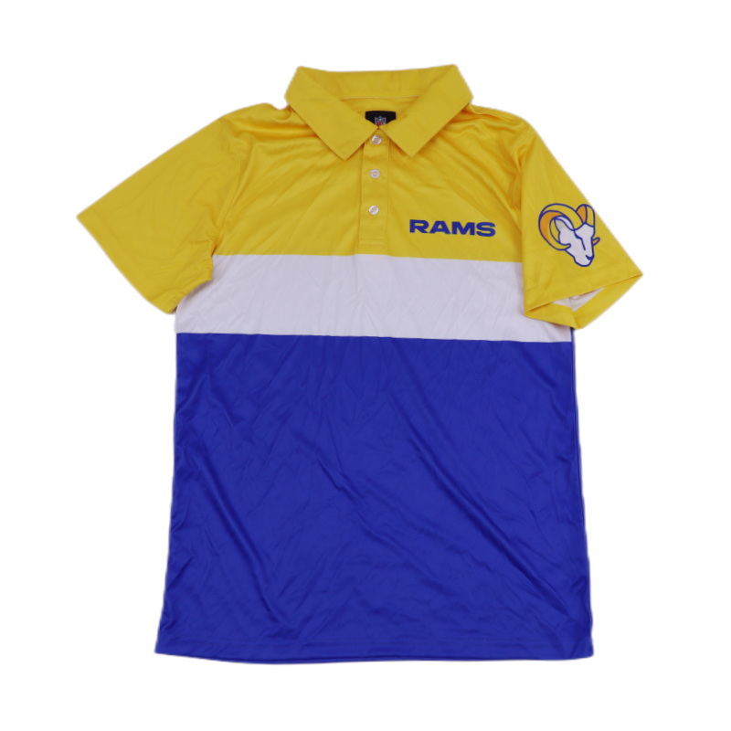US -job rugby team fast dry cooling sensory striped short -sleeved T -shirt men's summer new sports high bombs comfortable Polo shirt