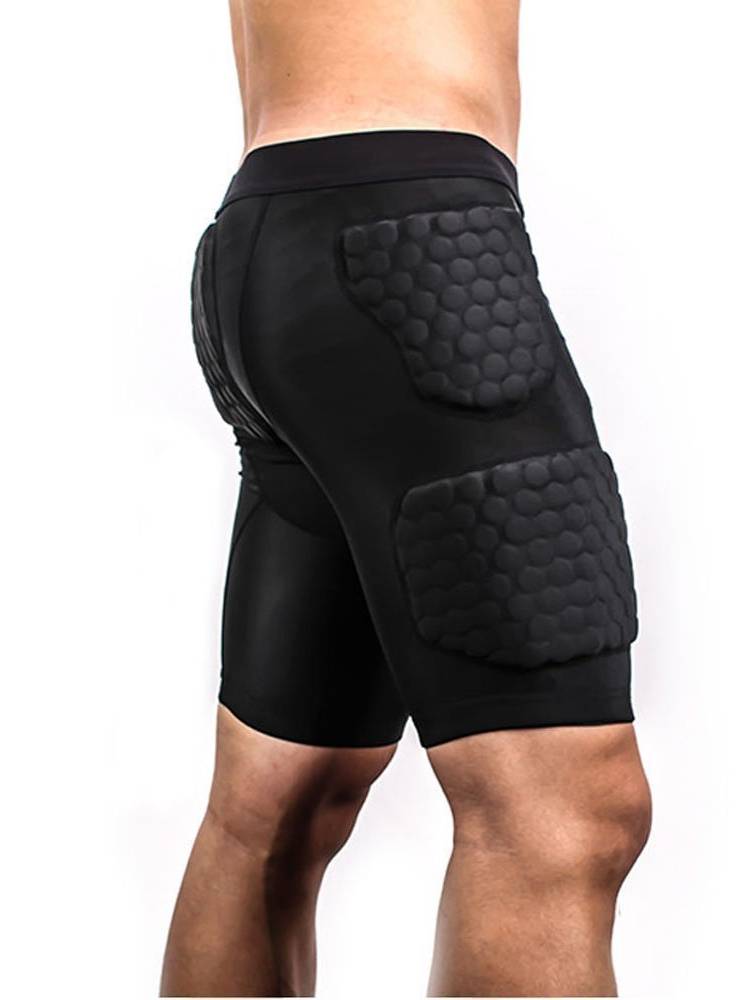 Adult honeycomb anti -collision jeue pants vest elbow knee rugby basketball football volleyball game protective tights