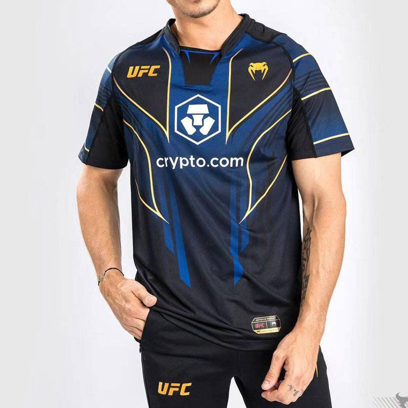 Boxing Server UFC Venom Training Services Men's Quick Dry T -shirt Fighting Training Server Short Sleeve Sports Clothes