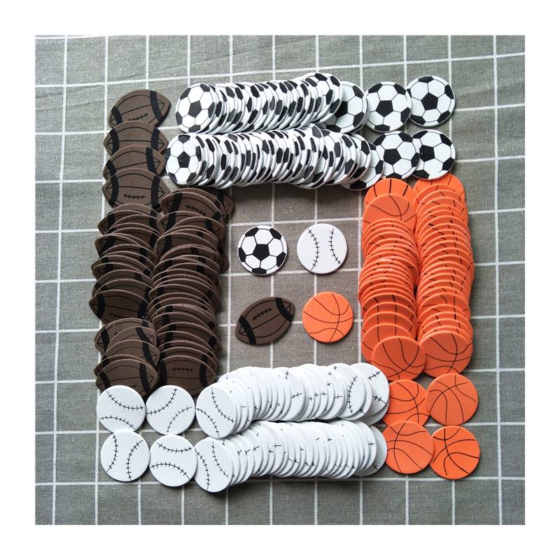 Big bag sports ball sponge sticker children's creative handmade adhesion material football basketball baseball football rugby
