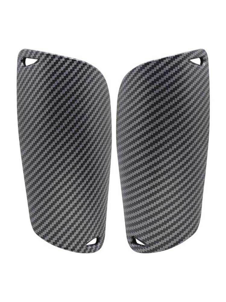 Professional football leg protection board ultra -light imitation carbon fiber striped player version adult children play football training protective gear