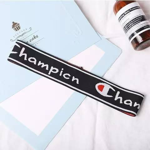 Sports hair with two pieces of clothes-champion black