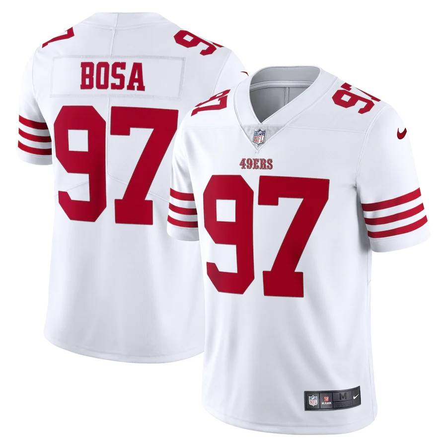 NFL jersey San Francisco 49ers San Francisco 49 -member No. 97 BOSA embroidered ball T -shirt
