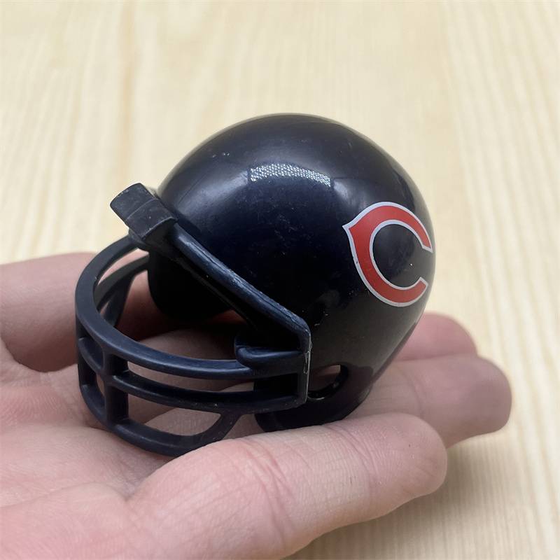 Genuine bulk cargo 1/4 1/6 American rugby helmet Riddell collection NFL team small helmet toy