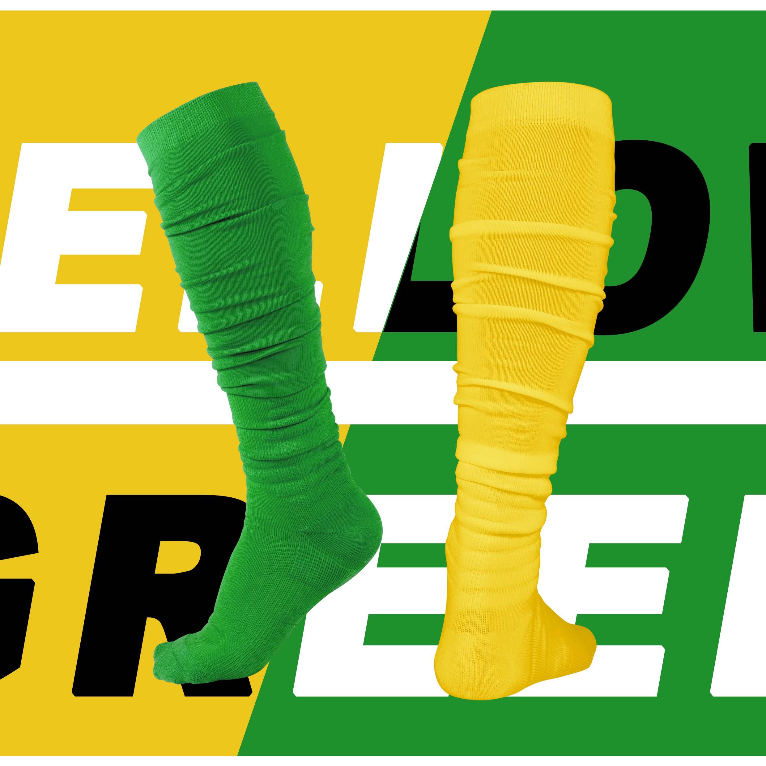 American rugby socks towel bottom thickened long tube sports socks adult rugby socks Children's rugby socks thick
