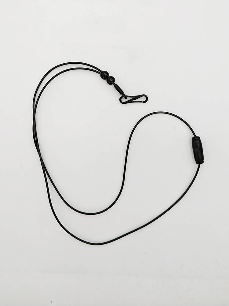 Basketball referee sweatless anti -rope anti -explosion rope anti -rope tope coach whistle silicon glue rope lane rope whistle