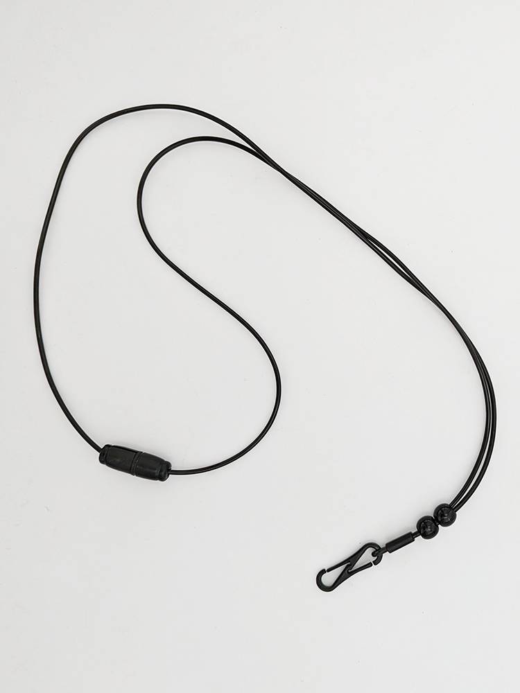 Basketball referee sweatless anti -rope anti -explosion rope anti -rope tope coach whistle silicon glue rope lane rope whistle