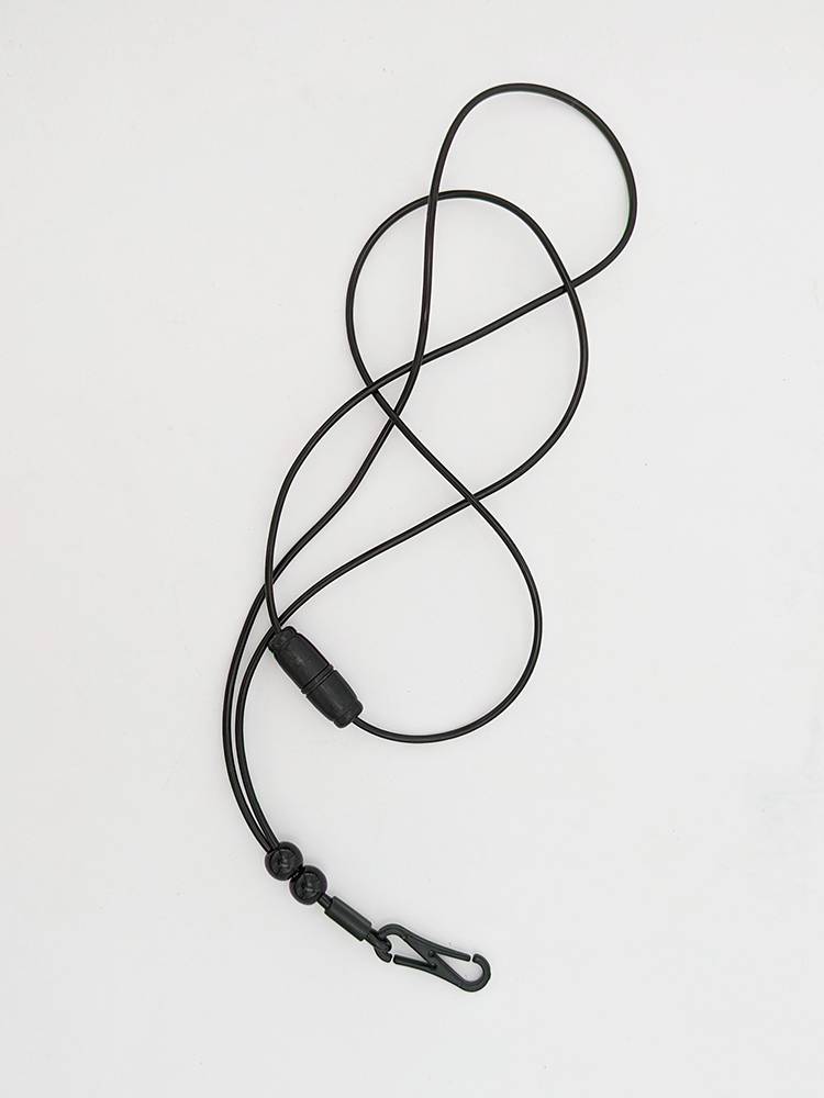 Basketball referee sweatless anti -rope anti -explosion rope anti -rope tope coach whistle silicon glue rope lane rope whistle