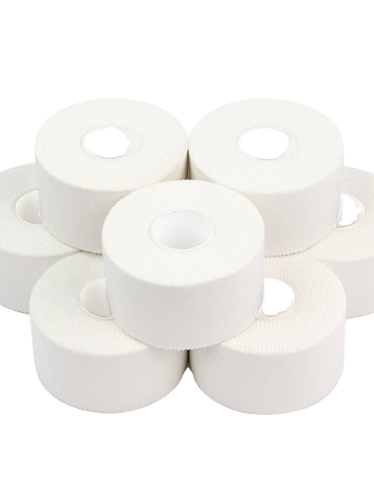 Foot bandage basketball football ankle tape knee fixing finger strap sports white sticker white sticker cloth skin film suite