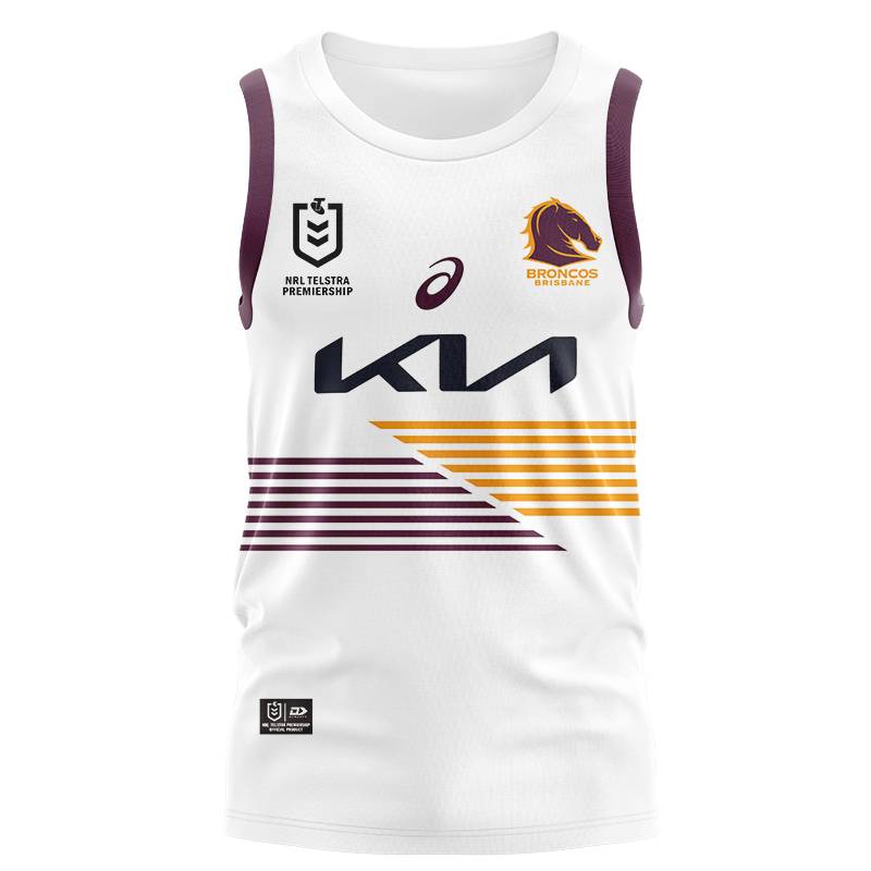 New product 2024nrl Australia Brisbane immediately installs football clothing vest Broncos Rugby
