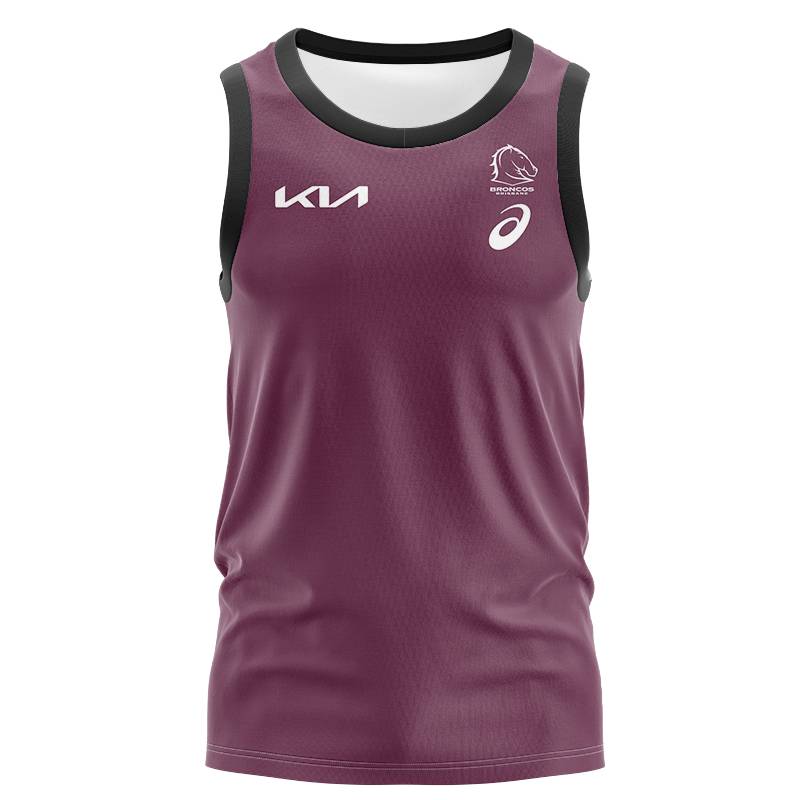 New product 2024nrl Australia Brisbane immediately installs football clothing vest Broncos Rugby