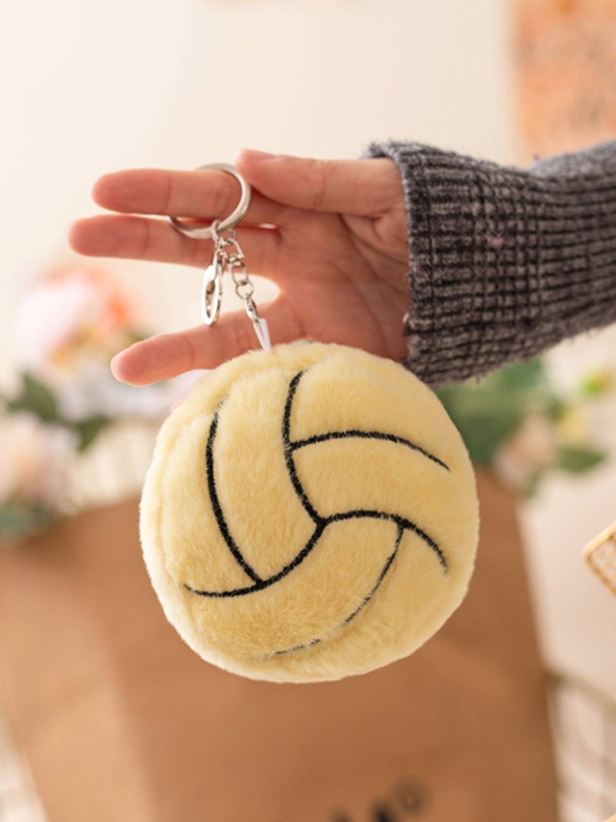 Ball Pendant Football Rugby Basketball Basketball Basketball keychain student schoolbag backpack pendant