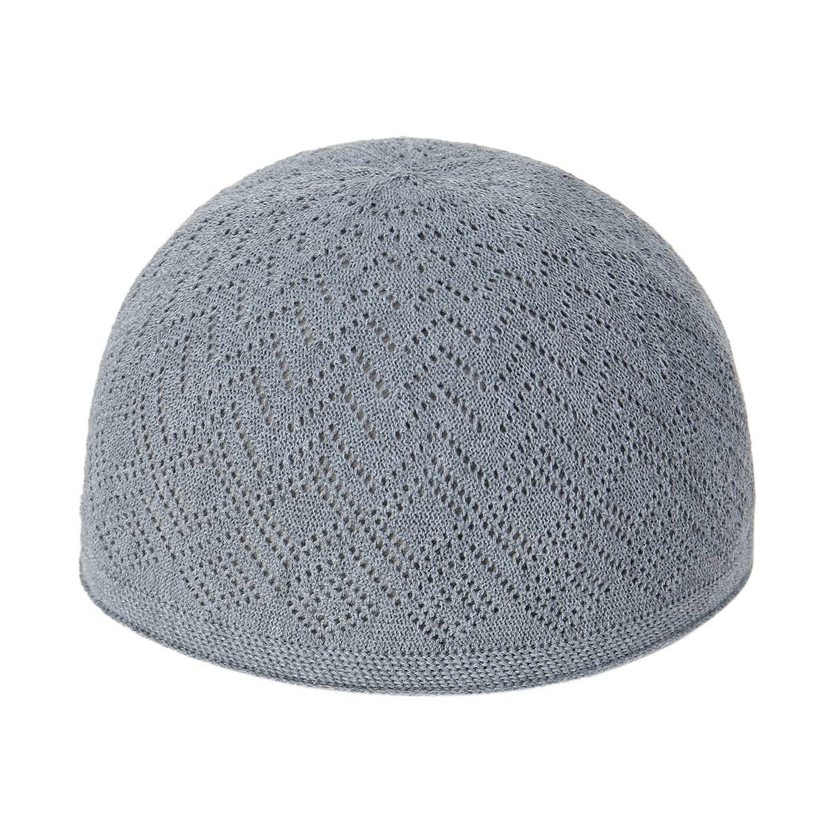 Hat male Gua Pi Hat worshiping the new Arabic thin hat, the hat -breathable men's hat Hui people knitted hat