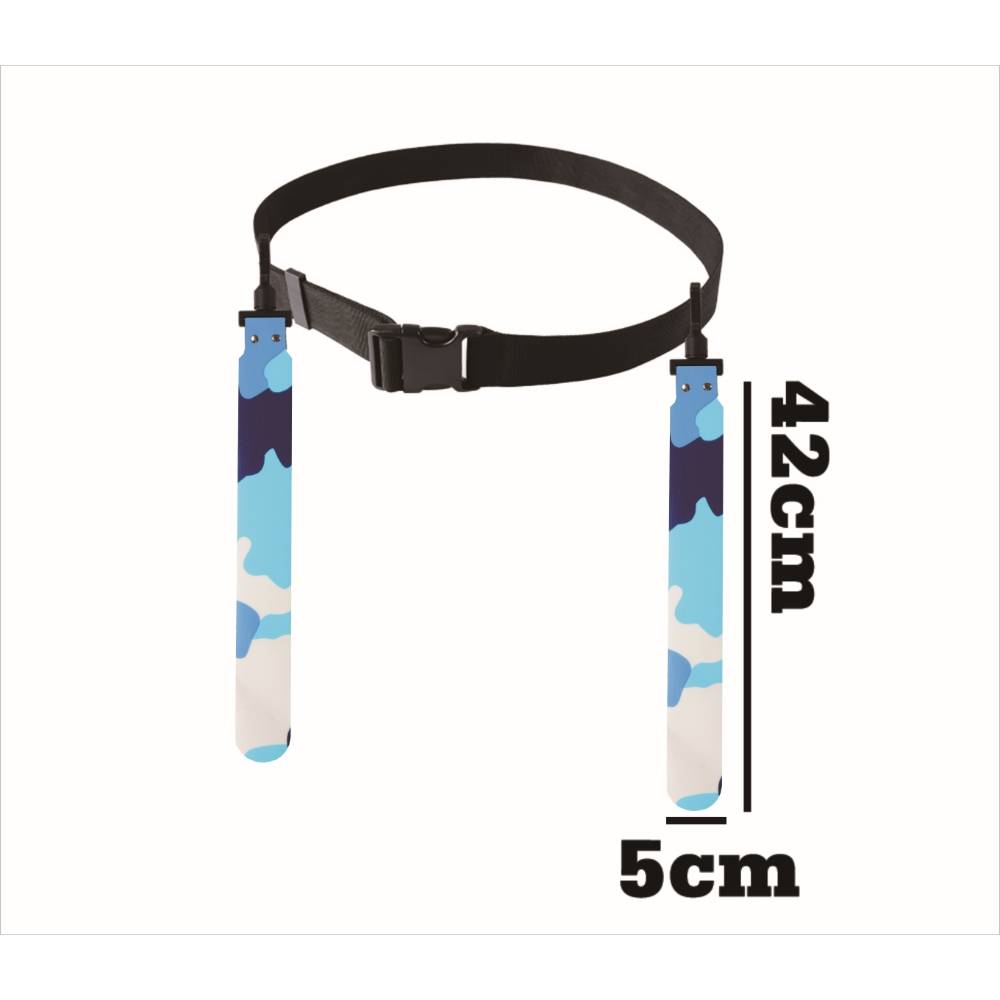 Nail fascination camouflage blue