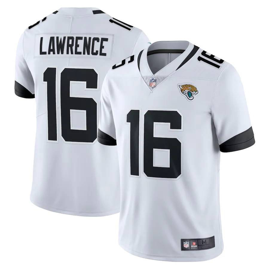 Jackson Vel American Tiger Jaguars rugby uniform No. 16 TREVOR LAWRENCE jersey male