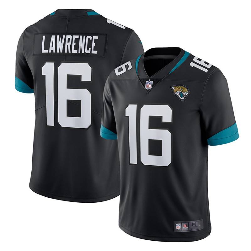 Jackson Vel American Tiger Jaguars rugby uniform No. 16 TREVOR LAWRENCE jersey male