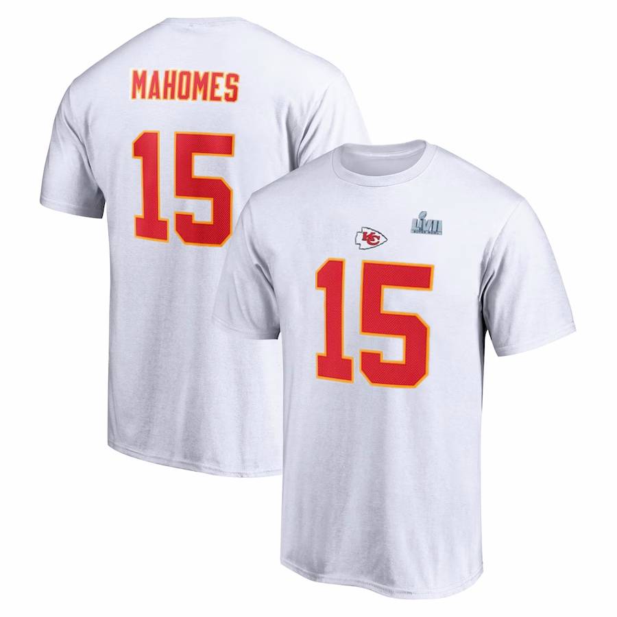 NFL U.S. Rugby League Chiefs Kansas City Chief Mahomes Mamomes Short Sleeve