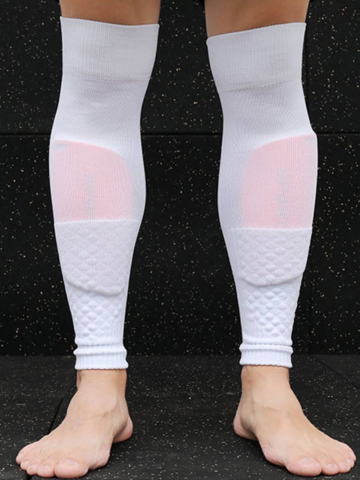 Professional elastic long tube over -the -knee football socks set adult male care calf set children's basketball knees