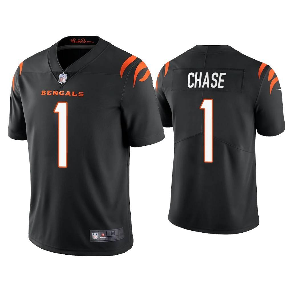 NFL Cincinnati Cincinnati Bengals Rugby Unit 1 Ja'Marr Chase Ball