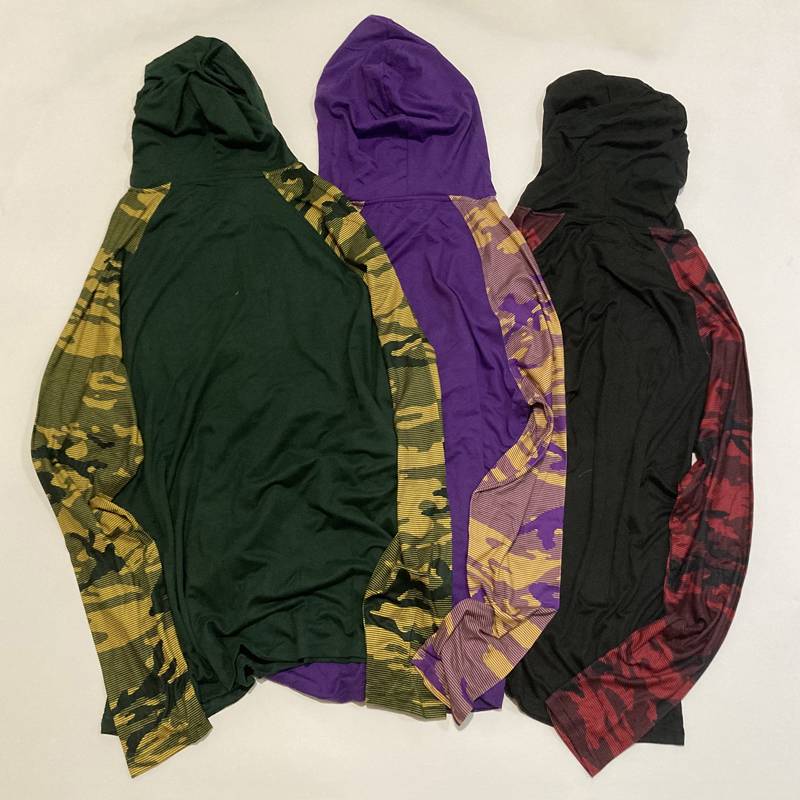 Meijian Rugby Alliance thin shooting hoodie running fitness loose large size sports basketball long sleeve T