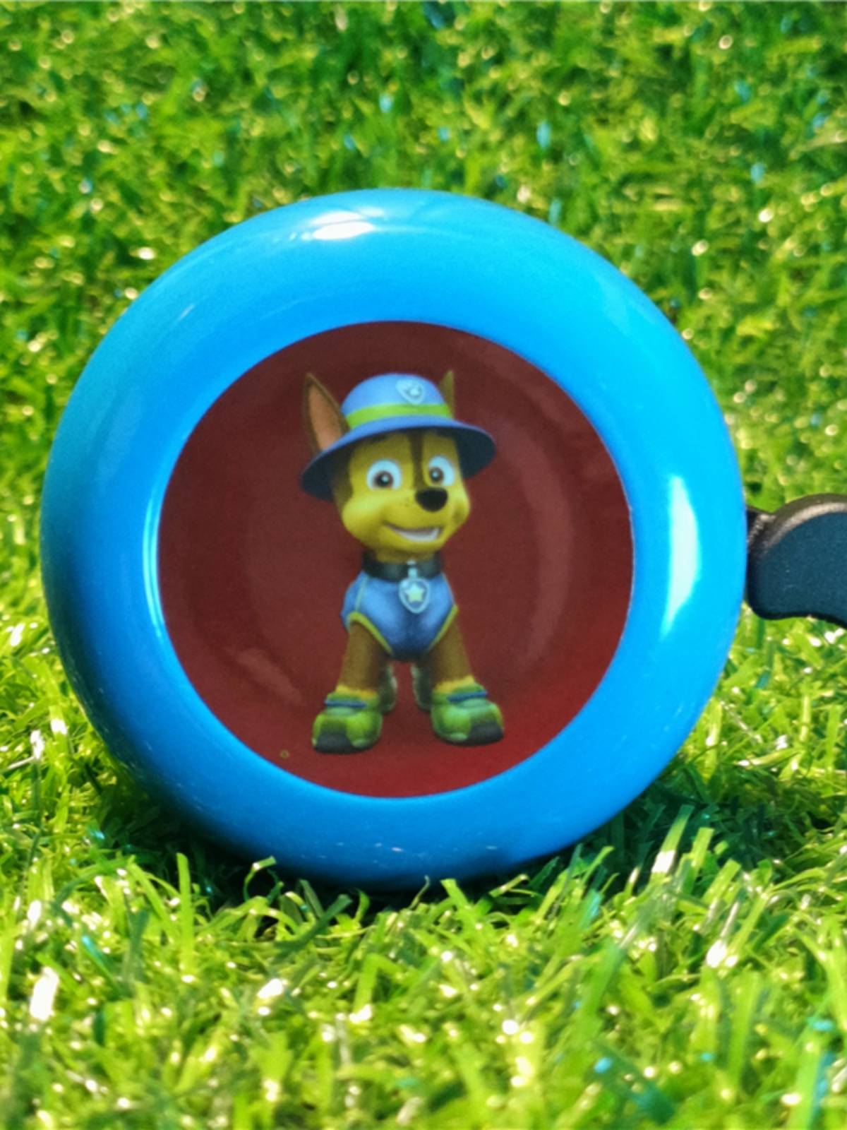 The Wangwang team super loud and foreign baby's crispy yellow bicycle single balance car bell cartoon cute