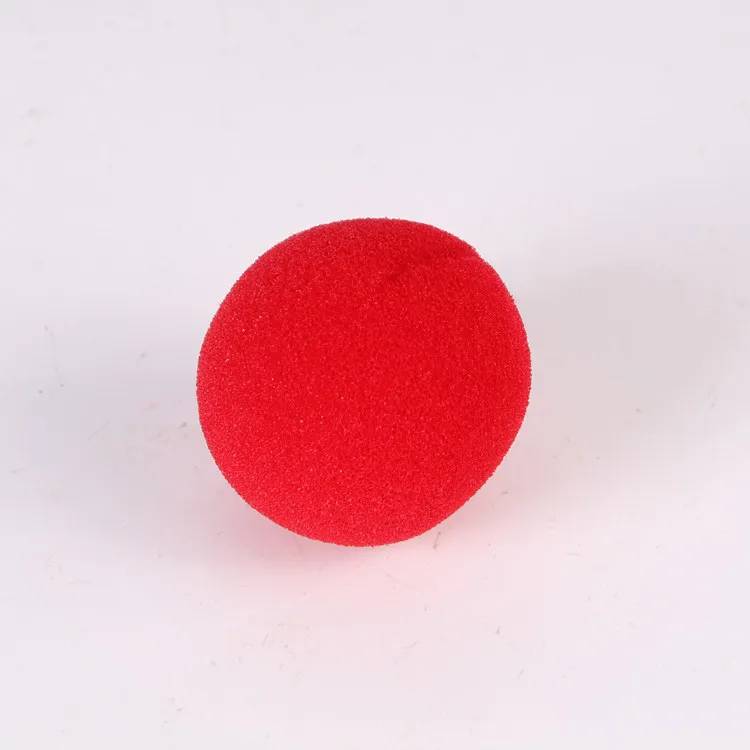 Christmas clown red nose props funny Halloween party atmosphere, photo decoration