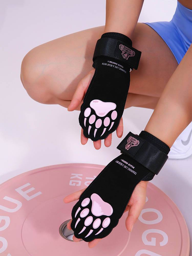 Peachhunter bear claw leather helps to pull hard stretch anti -sliding appliances, gloves, sports, fitness training men and women
