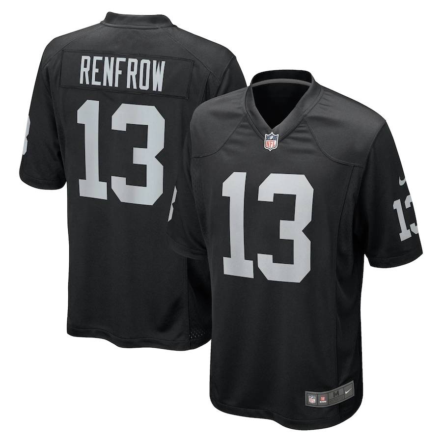 NFL Las Vegas Attacker Raiders Rugby Uniform No. 13 HUNTER RENFROW jersey sports