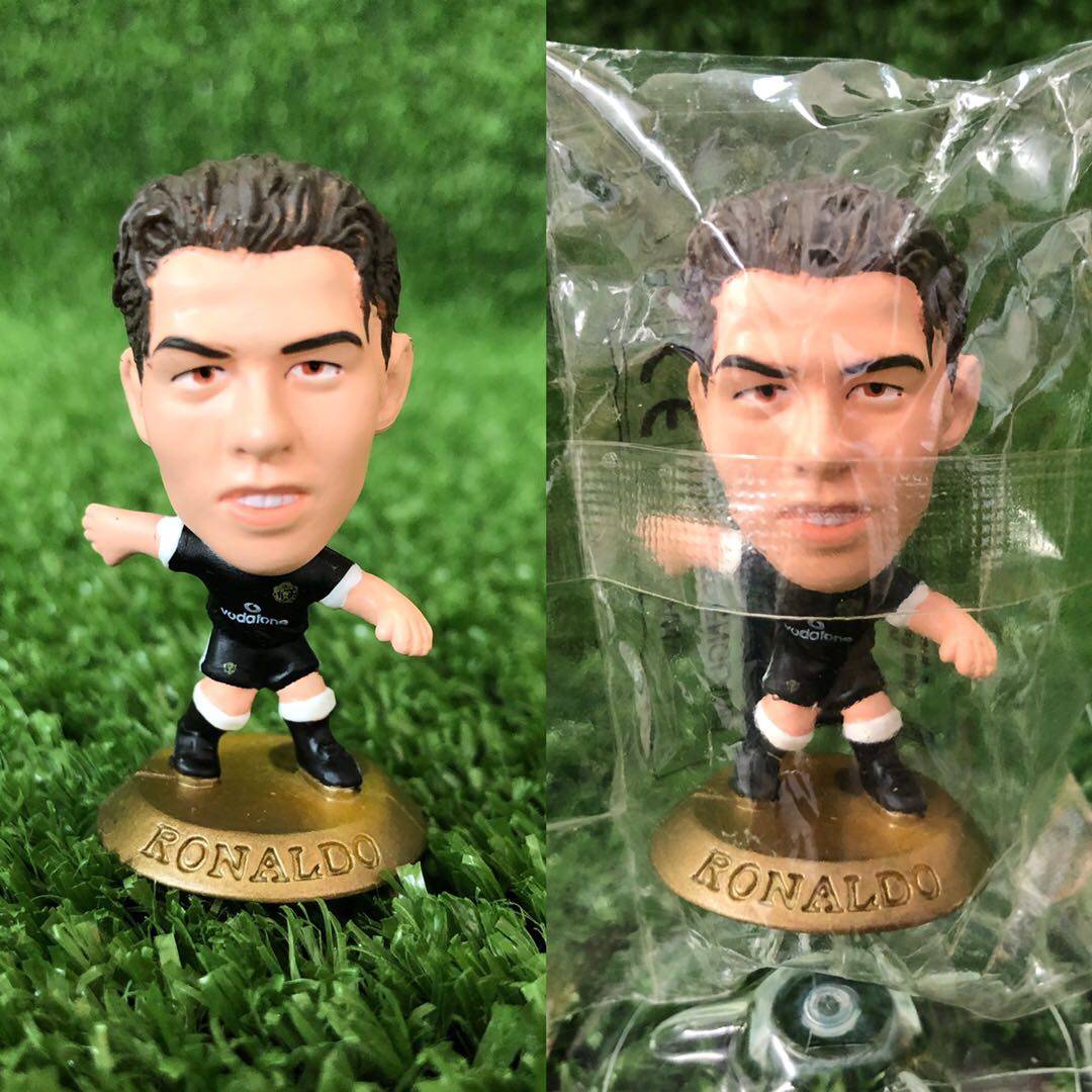 Microstars Football model football doll dolls, Ronaldo, Laorire et al. (Original bag)