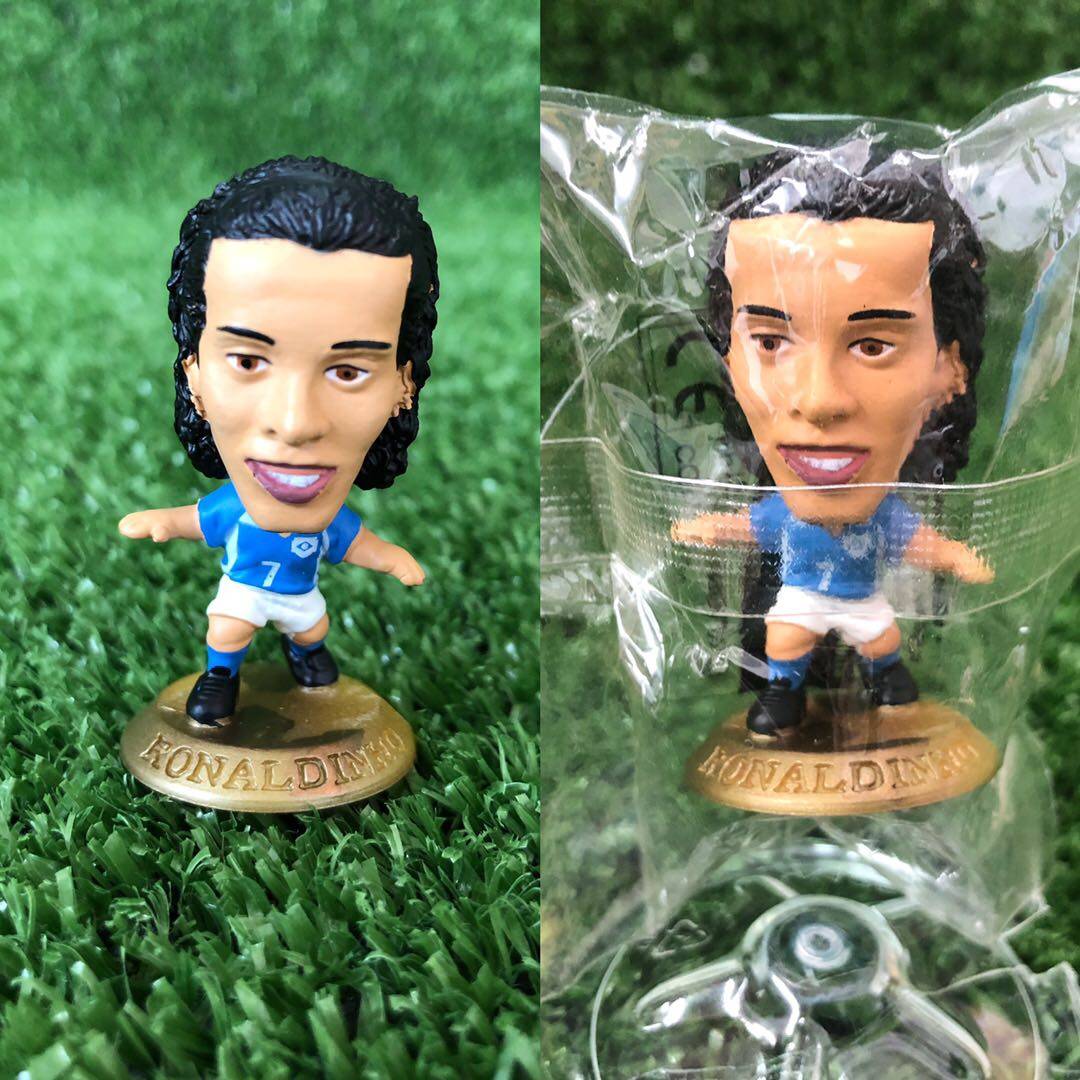 Microstars Football model football doll dolls, Ronaldo, Laorire et al. (Original bag)