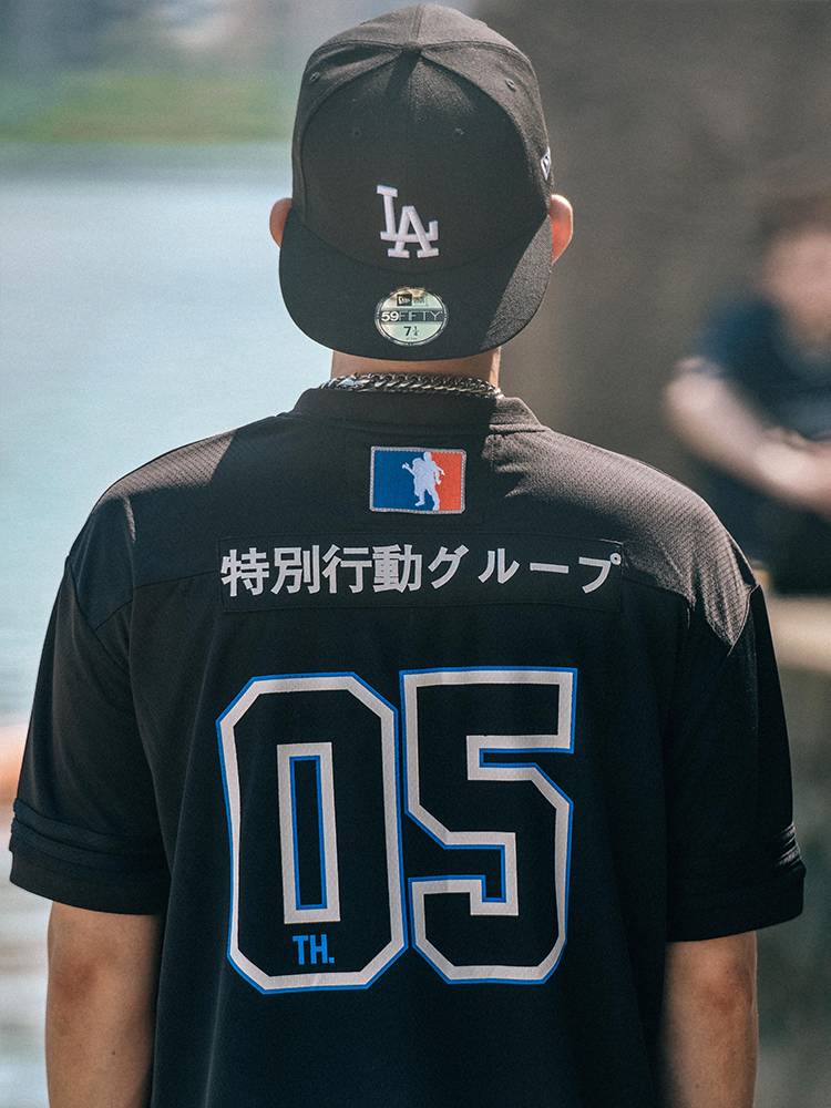 ACTIONS summer new Fight for 5th Anniversary Limited Printing Fluton Pluster Poor Short -sleeved T -shirt Male