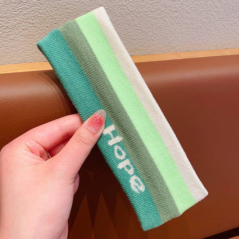 11#striped green