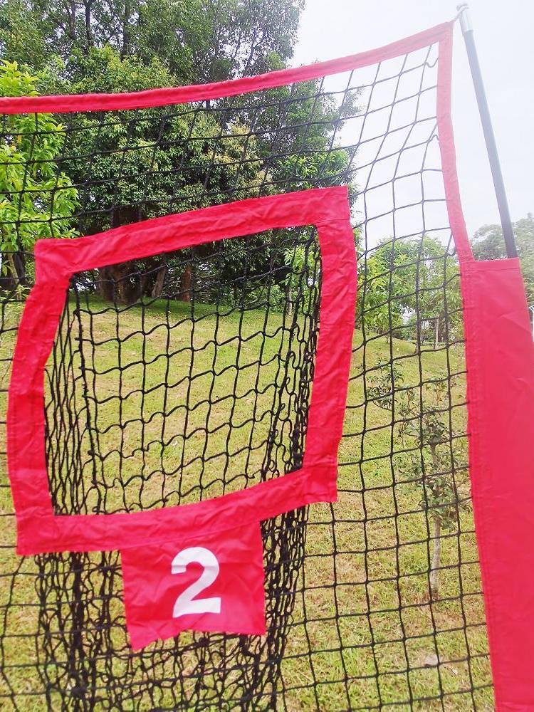 American rugby quarterly practice network 2.1 meters throwing network five pocket pass training network with rugby