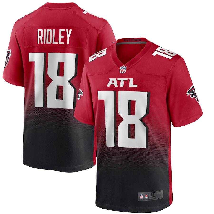 Atlanta Great Falcon Atlanta Falcons Rugby Uniform No. 18 Calvin Ridley jersey