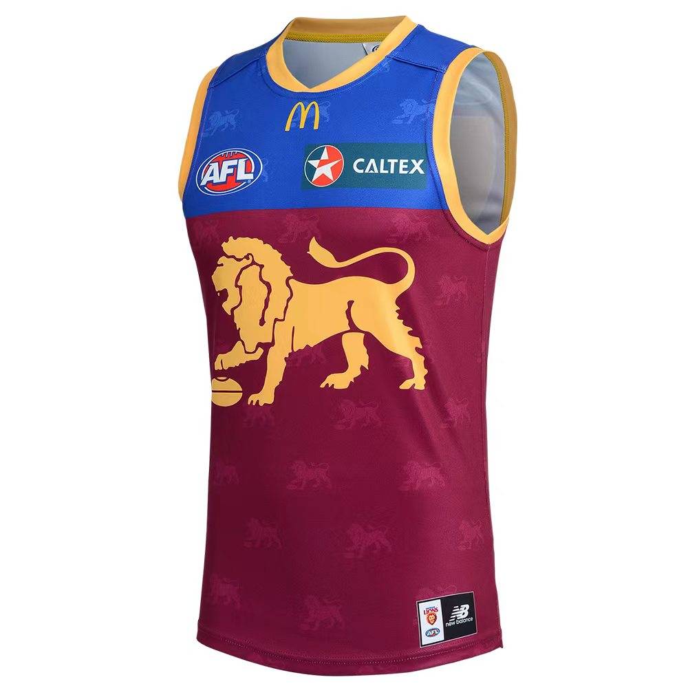 2023AFL Western Western Sea Eagle Brisbane Lion is full of vest rugby uniforms Rugbyjersey