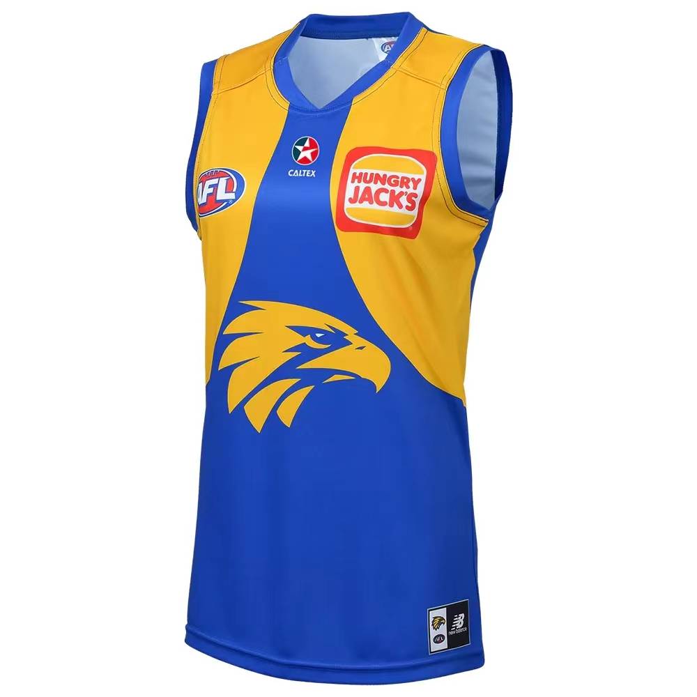 2023AFL Western Western Sea Eagle Brisbane Lion is full of vest rugby uniforms Rugbyjersey