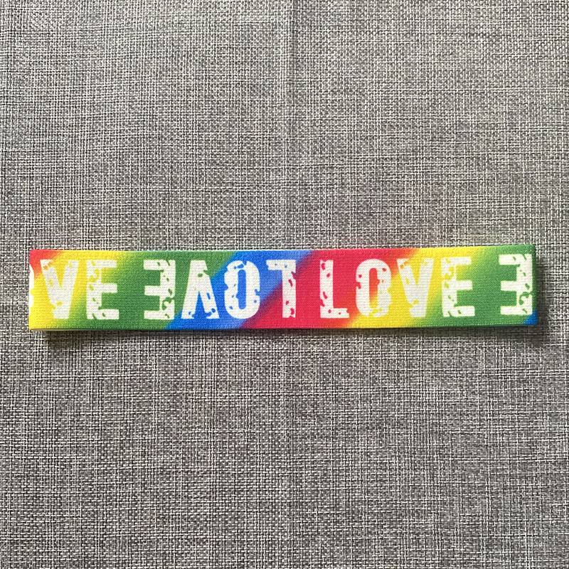 Color love white characters