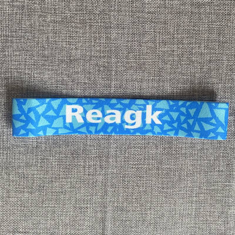 Blue Little Triangle Reagk hairband