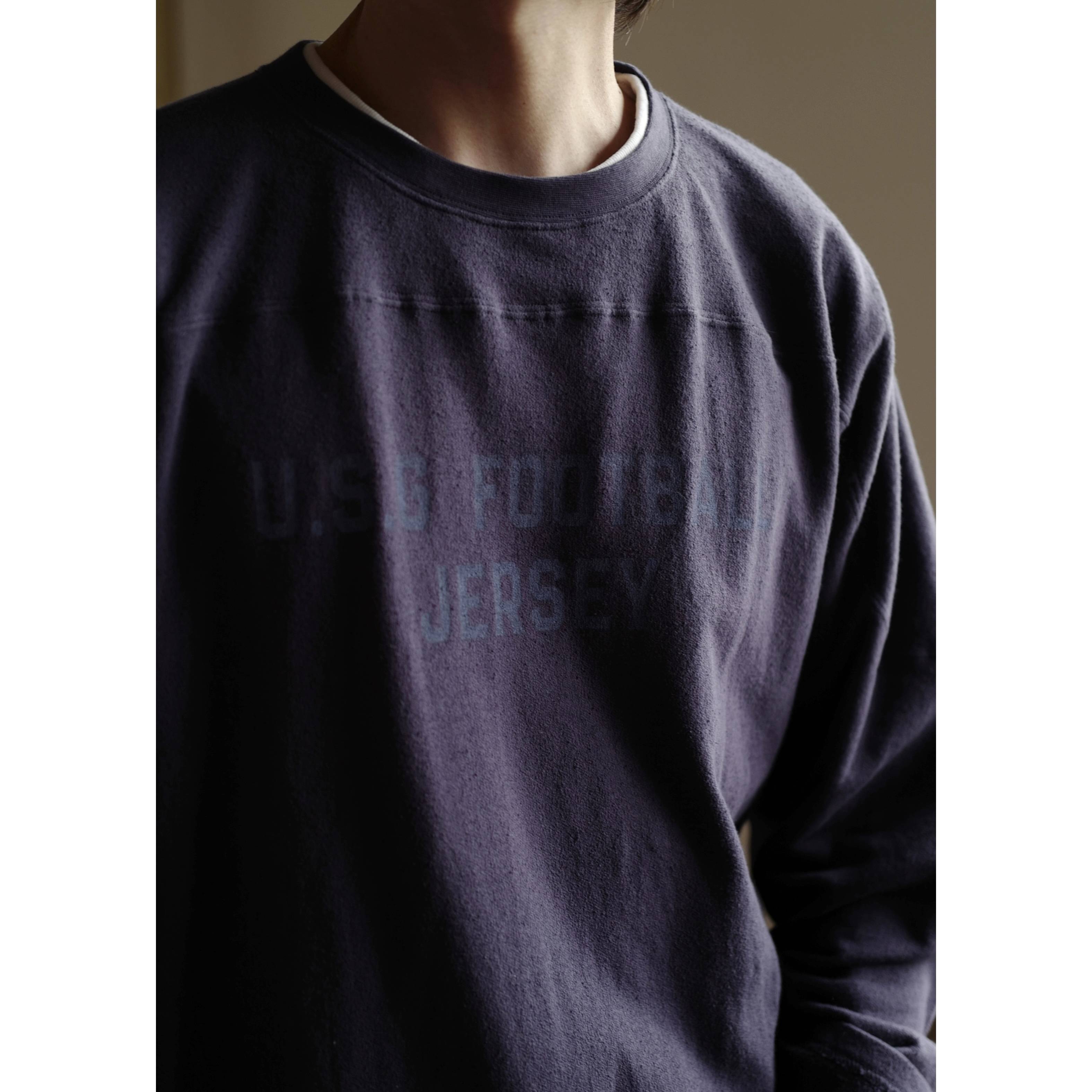 U.Sage SS23 (USAGE) Football Jersey Retro Rugby Nine -point Sleeve T -shirt