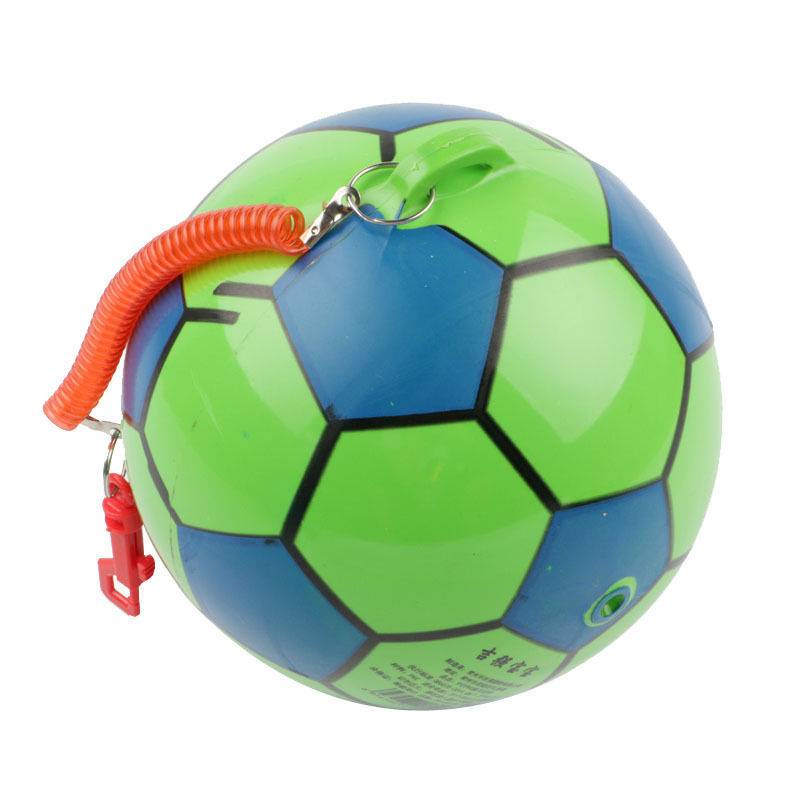 Children's Chain Football Botes Pull Rope Skin Practice Football Children's Augmented Toys Film Student Outdoor Sports