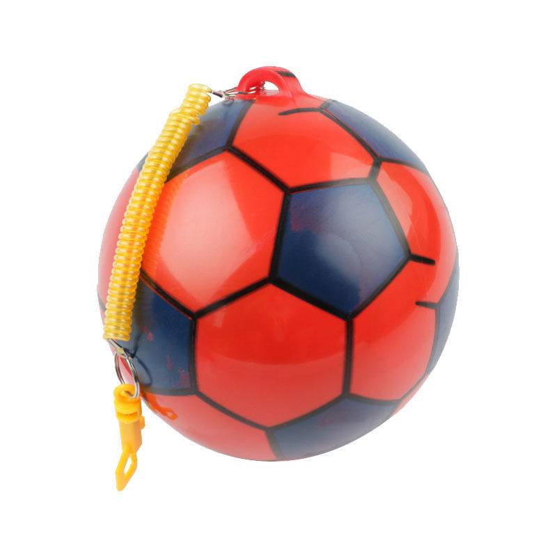 Children's Chain Football Botes Pull Rope Skin Practice Football Children's Augmented Toys Film Student Outdoor Sports