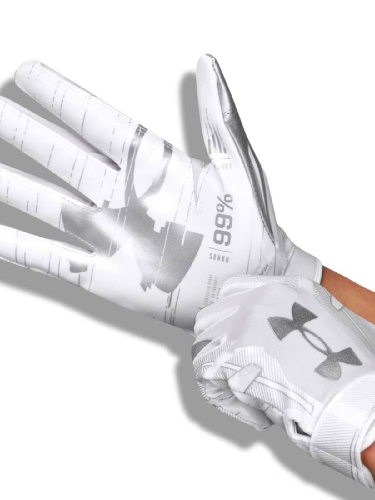 UA UNDARMOR training non -slip and wear -resistant rugby gloves fly disk waist flag glove