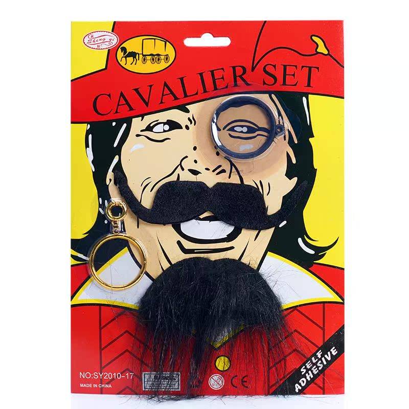 Pirate glasses beard