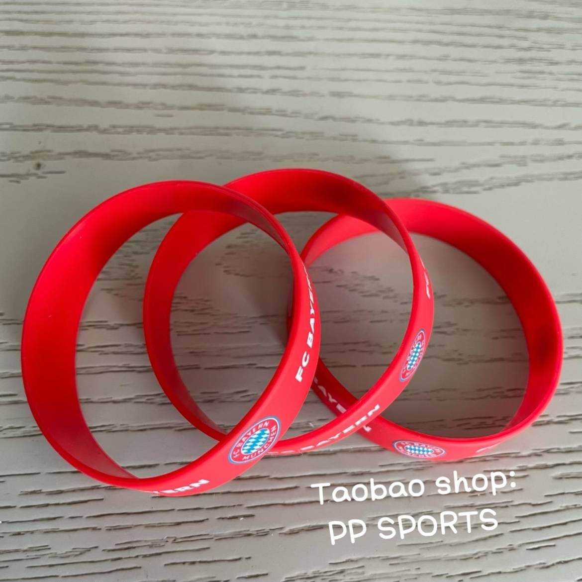 Bayern Munich FC Bayern Football Fans Peripheral Silicon Silicon Sports Bracelet wristband